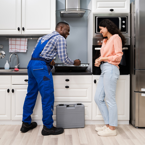 can you provide an estimate for cooktop repair before beginning any work in Greenfield OH